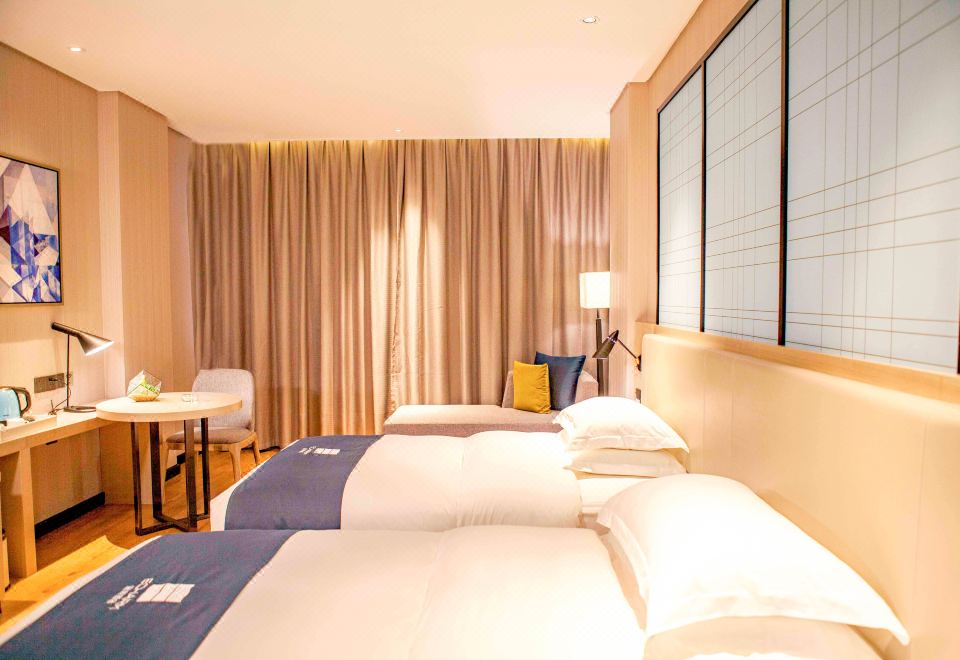 标准双床房[城市景观+轻奢空间+温馨雅居+贵妃沙发]