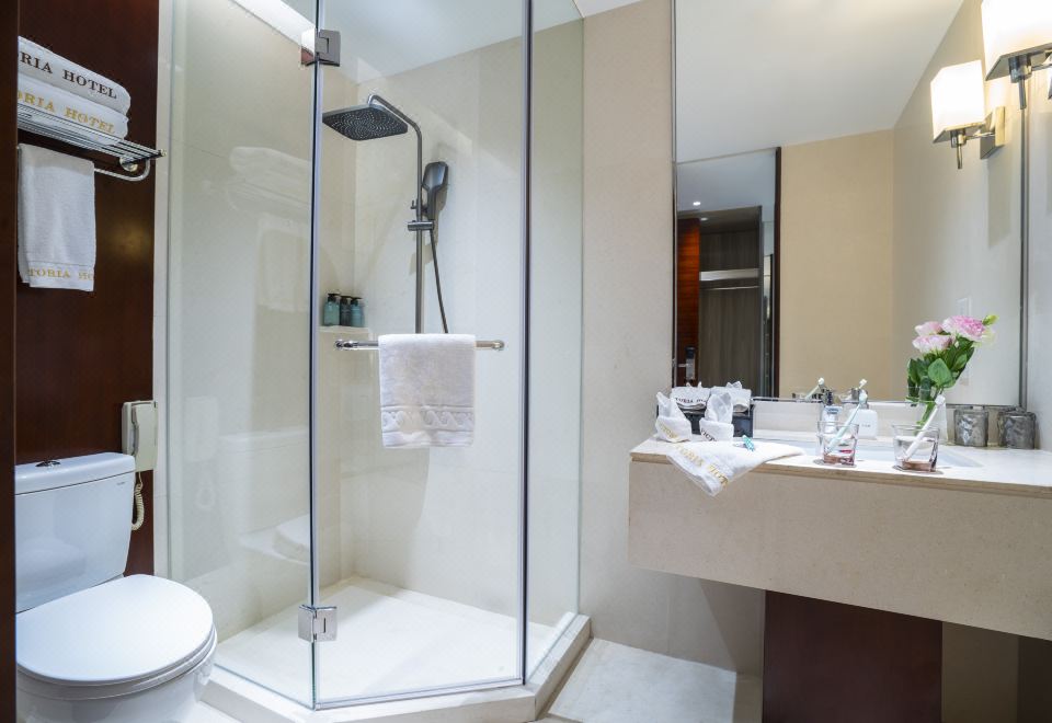 高級雙床房（冰箱+簡約商務風）