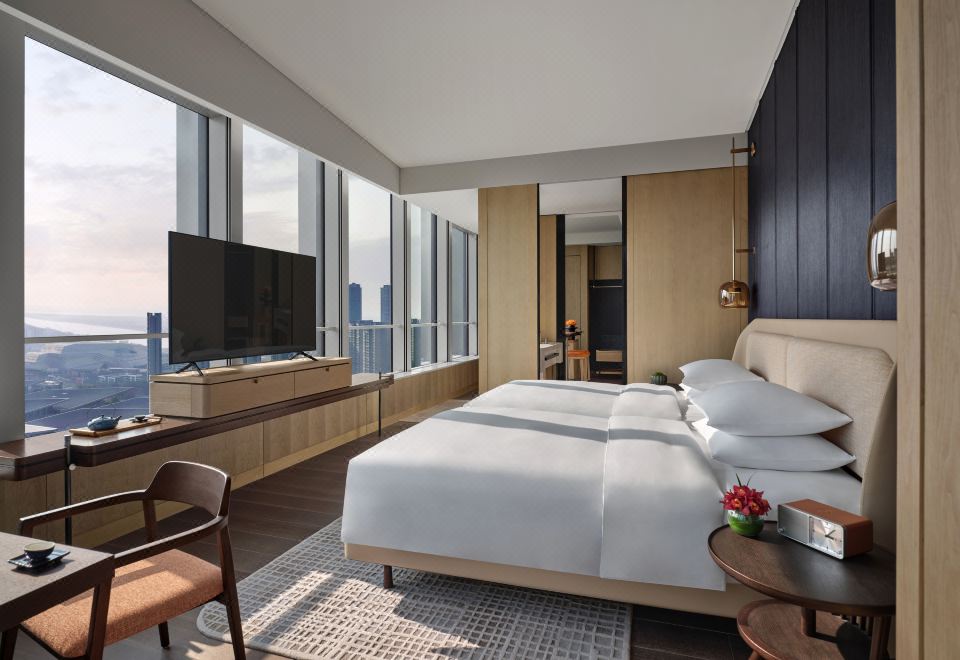 尊贵江景双床房