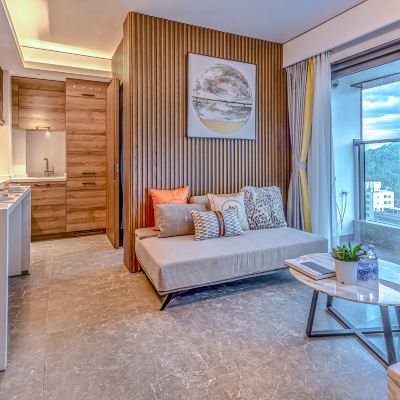 行政一居室套房（洗衣機+冰箱+獨立茶室） 雲頂行政公寓（蛇口深圳灣口岸店）優惠