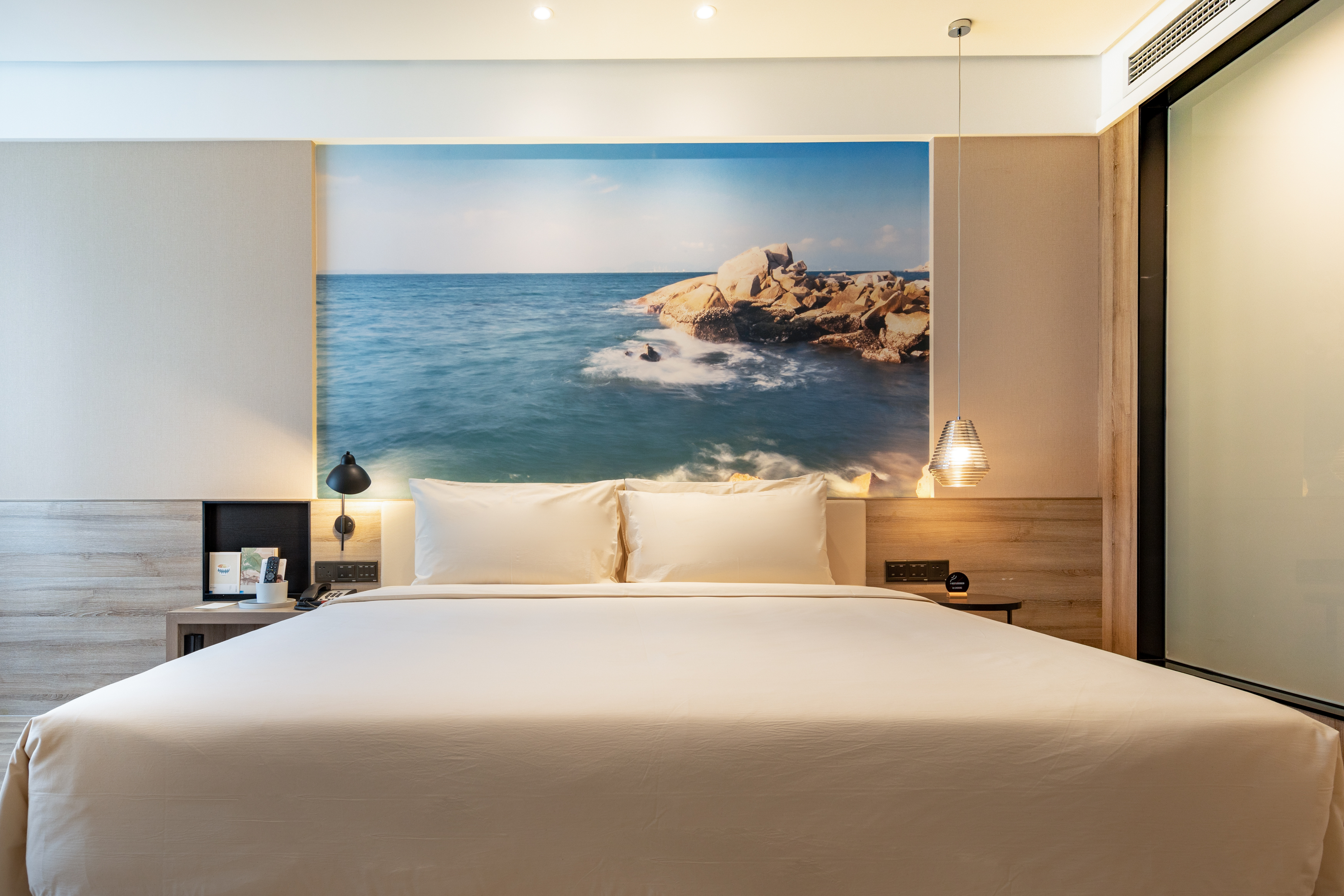 行政大床房（裸棉床品+迷你冰箱+乾湿分离）