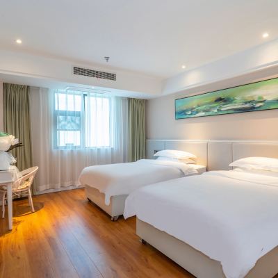 高級雙床房【乾濕分離+部分獨立小冰箱】 維也納智好飯店（福州上下杭煙台山公園店）優惠