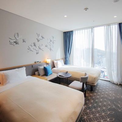 디럭스 트윈룸 _ 주차불가 그레이스리 호텔 서울 쿠폰