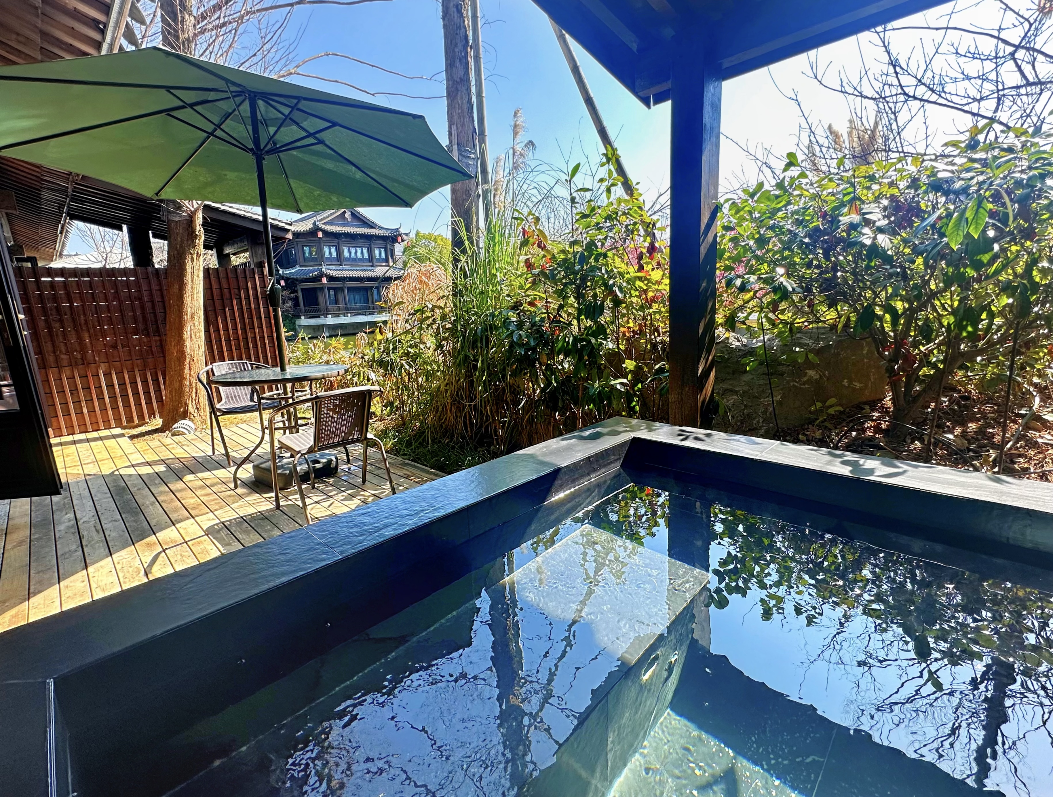 玉带河景庭院恒温私汤套房