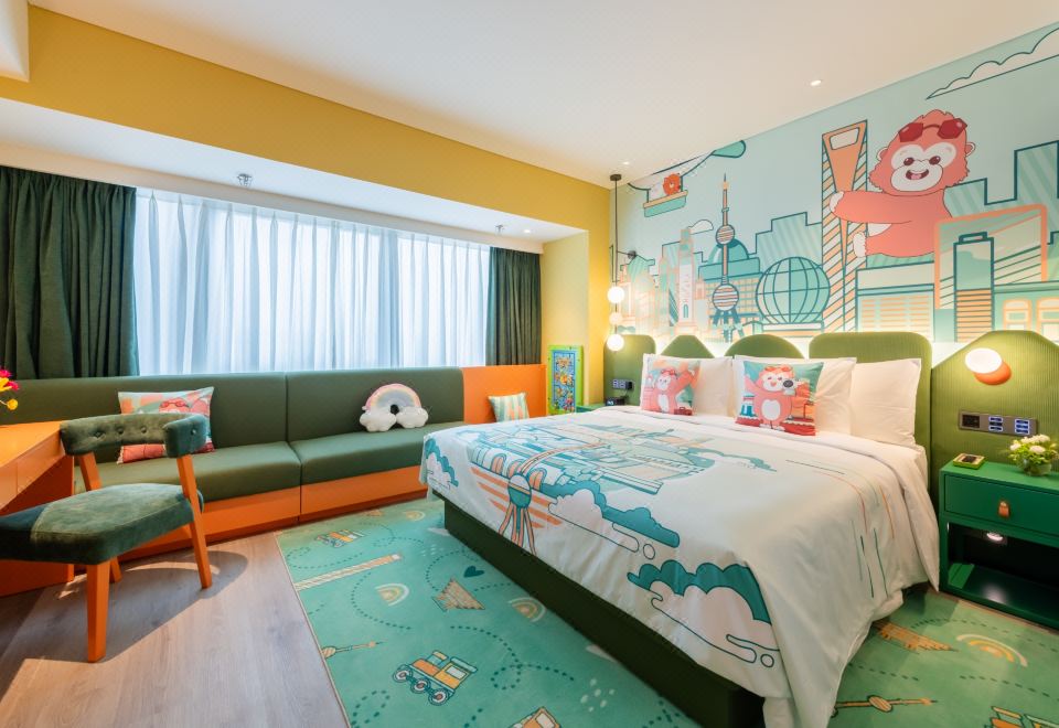 星仔·高级大床房（洗烘一体机+华为智慧屏+大冰箱）