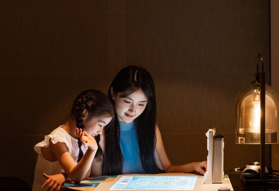 龙境探秘·亲子互动主题双床房（180°海上日出）