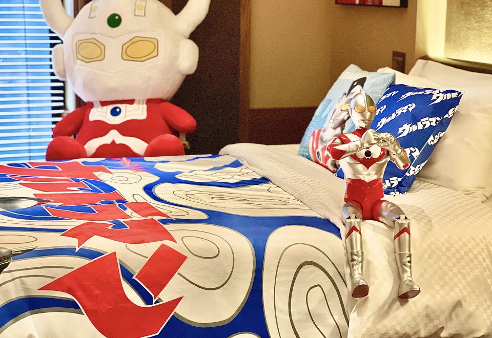 The Westin Xi'anUltraman Theme Twin Bed Room (IP Theme + Cartoon Bathrobe)