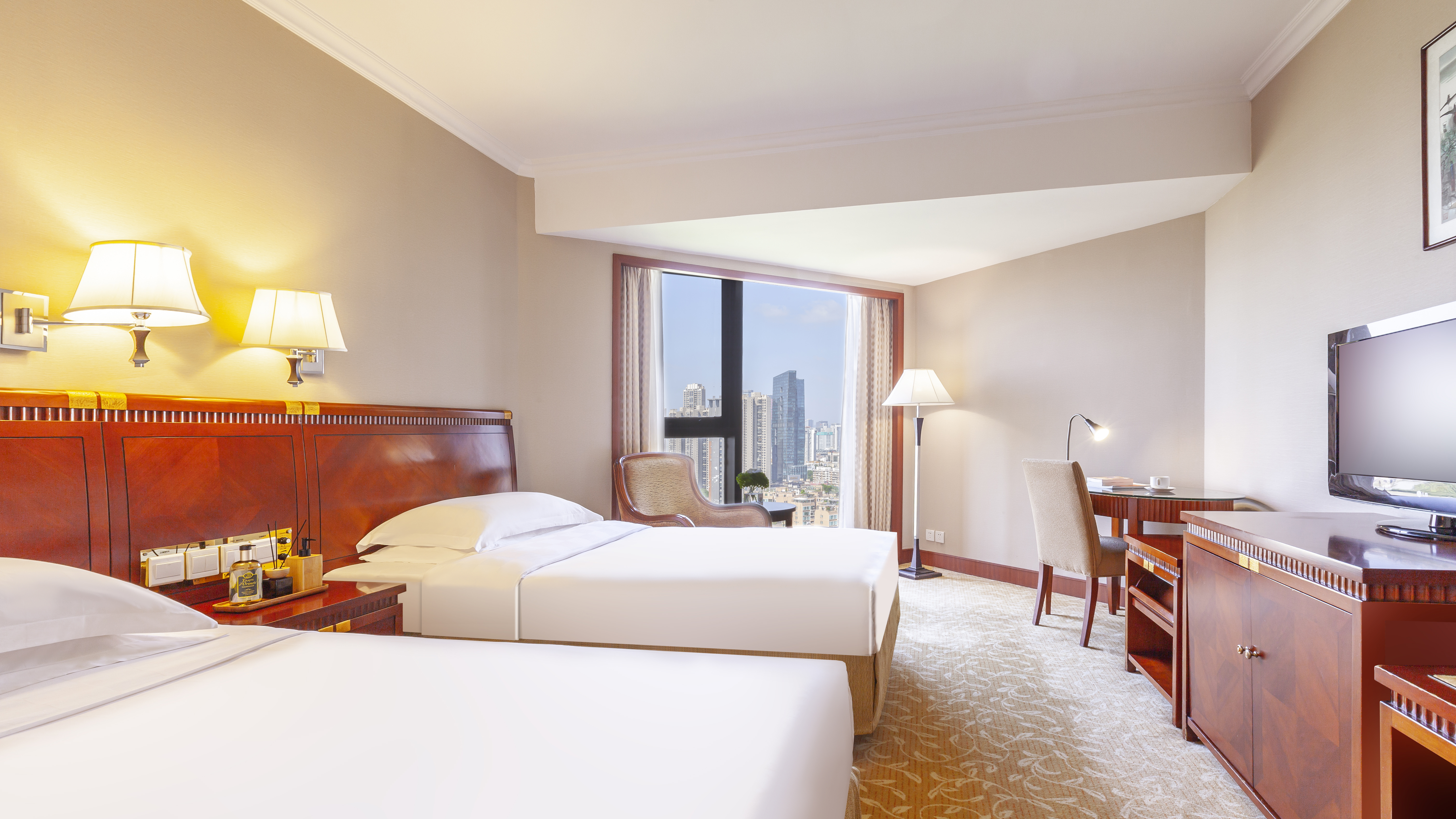 河景豪華雙床房