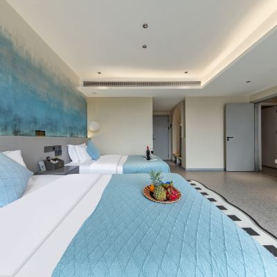 汐陌·智能影院倆室倆卧套房【全景落地窗+雙門冰箱+雙衞生間】 西雙版納汐嶼酒店（告莊星光夜市店）優惠