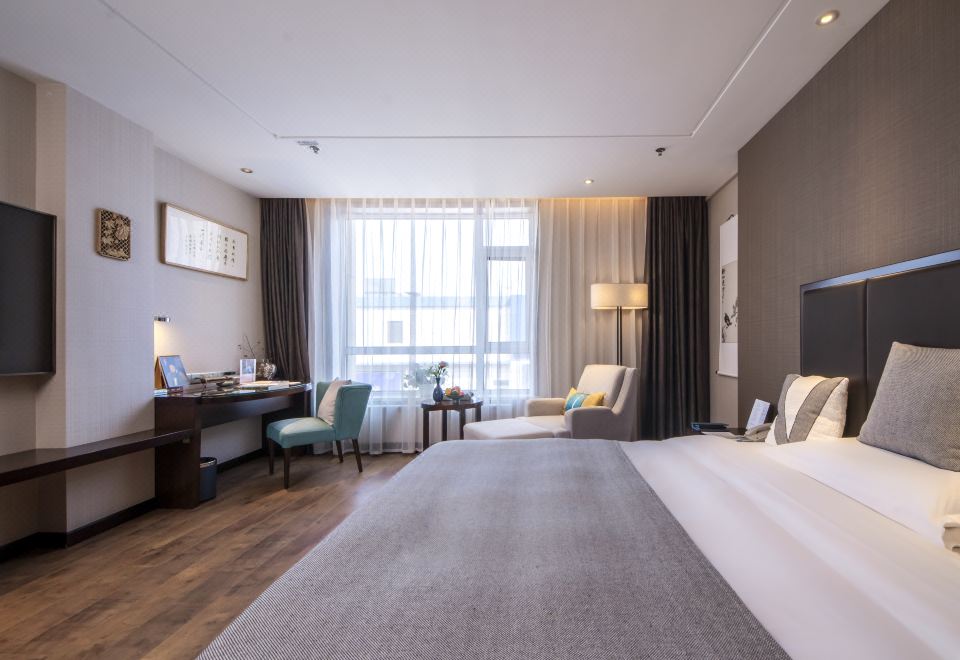 花園行政大床房（冰箱+詩意空間+多款枕頭）