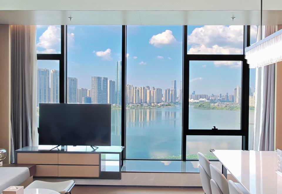 The Meixi Lake, Changsha Marriott Executive Apartments2 Bedroom Apartment, Lake View
