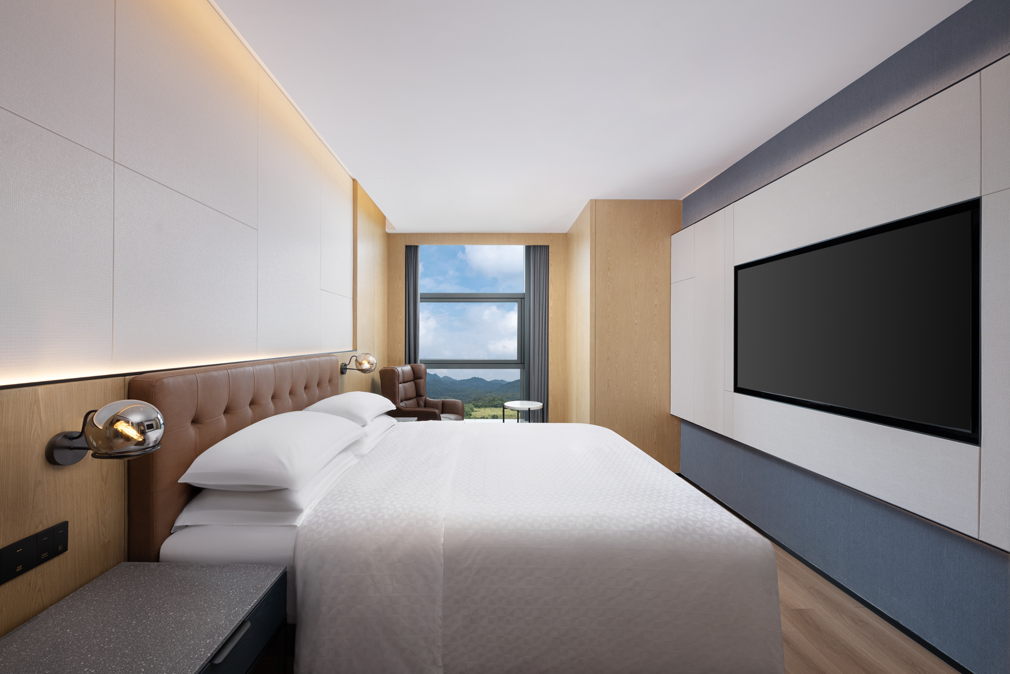 至尊大套房|舒适空间+双卧室+超大客厅+胶囊coffee机