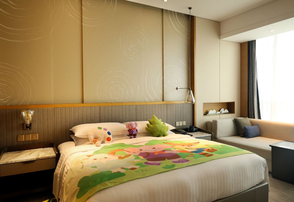 诺亚的丛林探险-主题亲子大床房