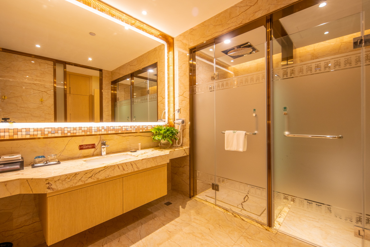 酒店A栋温泉双人房I独立泡池