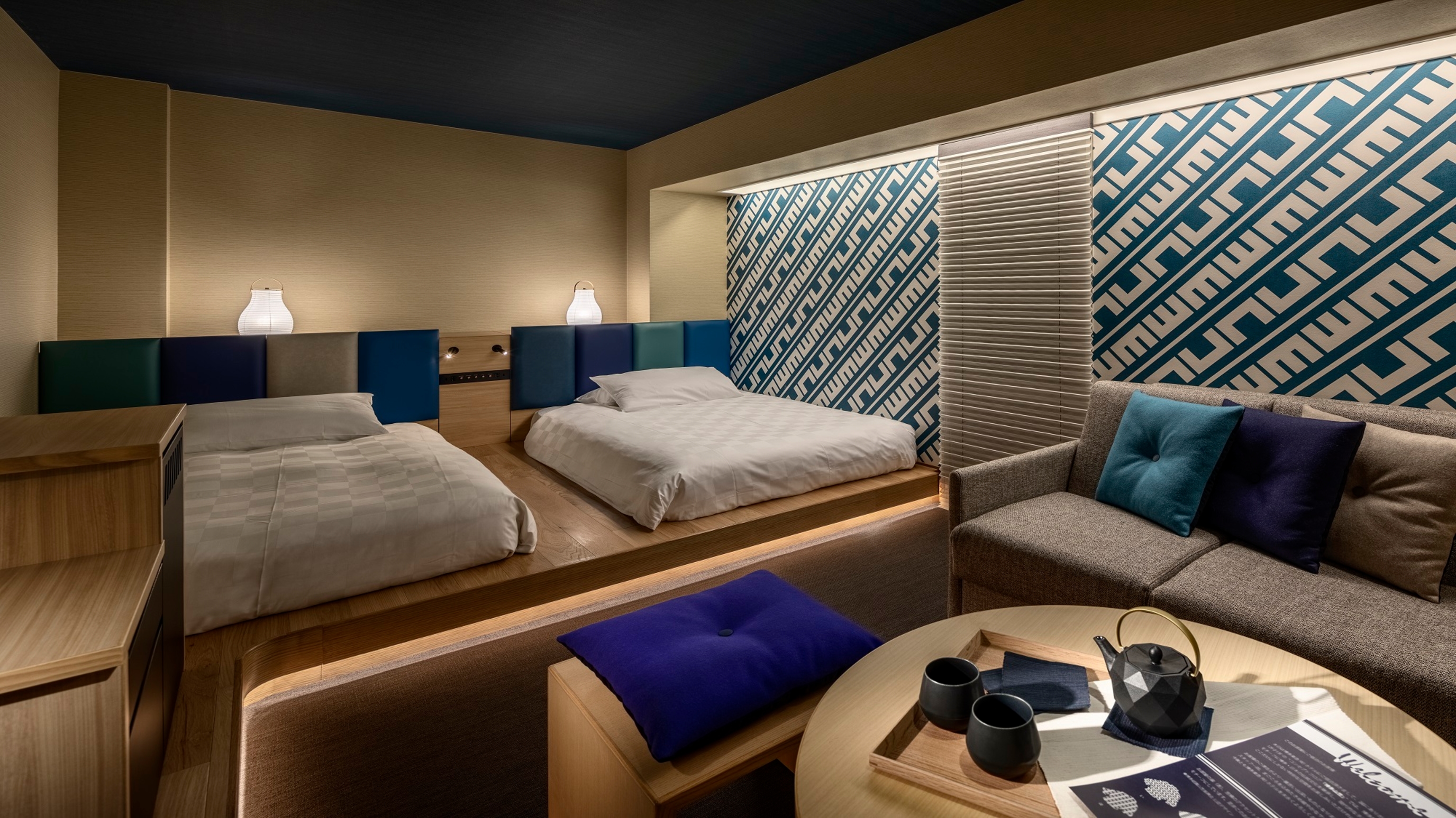 禁烟概念豪华双床房