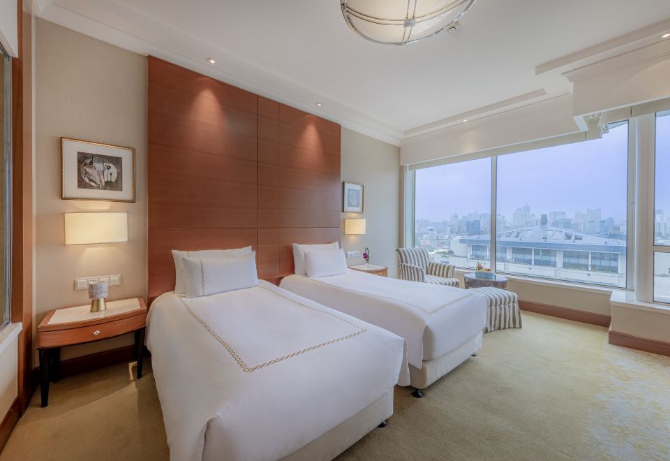 豪华城景双床房