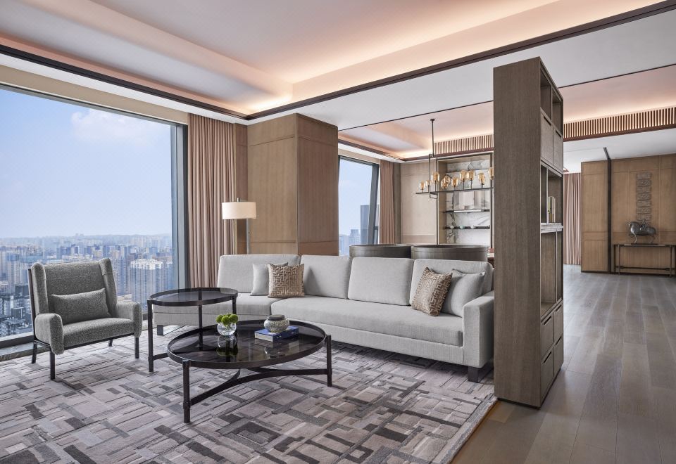 大使套房 | 270°云端顶层视野+尊享超大会客厅+厨房