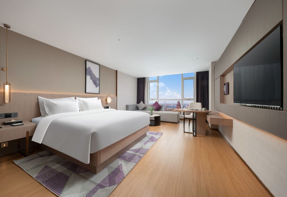 景观大床房（慕斯床垫+空气净化器）