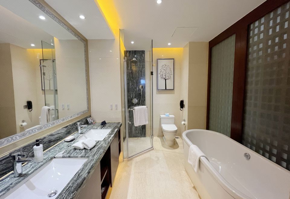 溫泉雙臥室高級套房（溫泉水+觀景大陽臺）