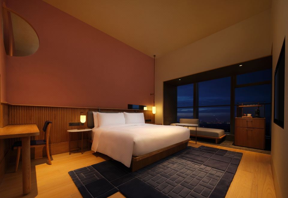 雙臥家庭房-縱覽前灘城央景致