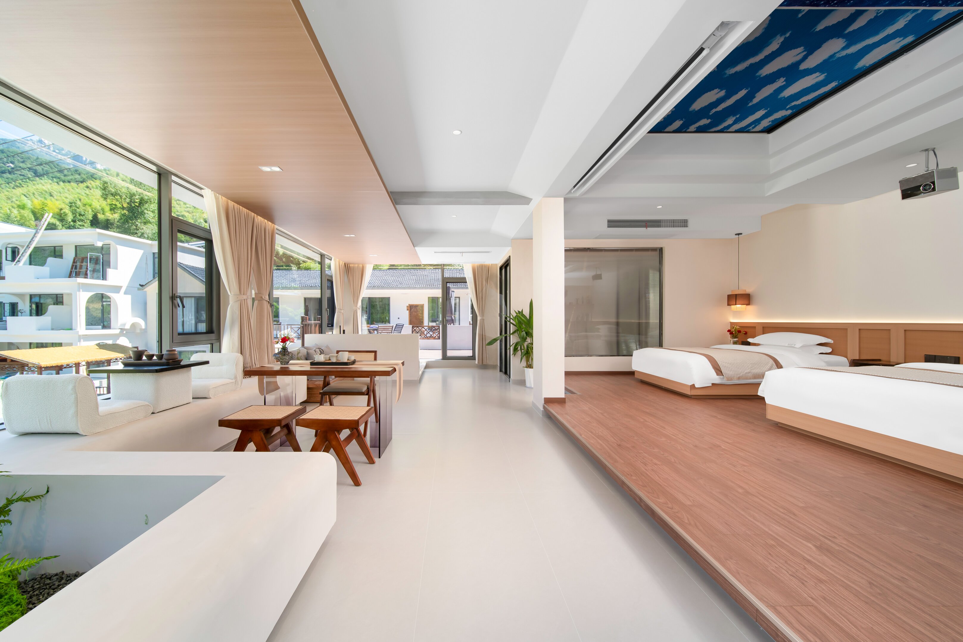 兰溪－繁星豪华家庭房（零压床垫＋独立观景阳台）