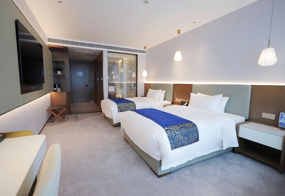 商务双床房（舒眠床垫+贵妃椅+自动窗帘）