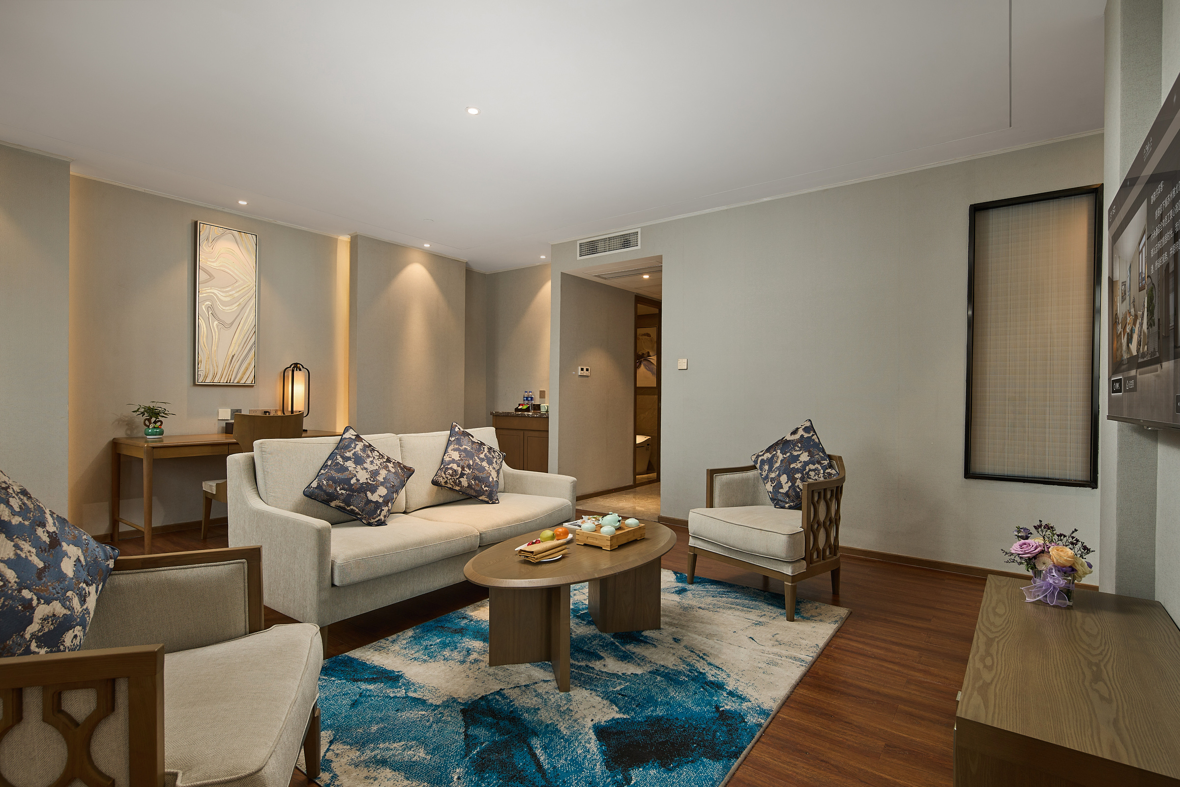 Arula·富宫檀程套房（可投屏液晶电视）