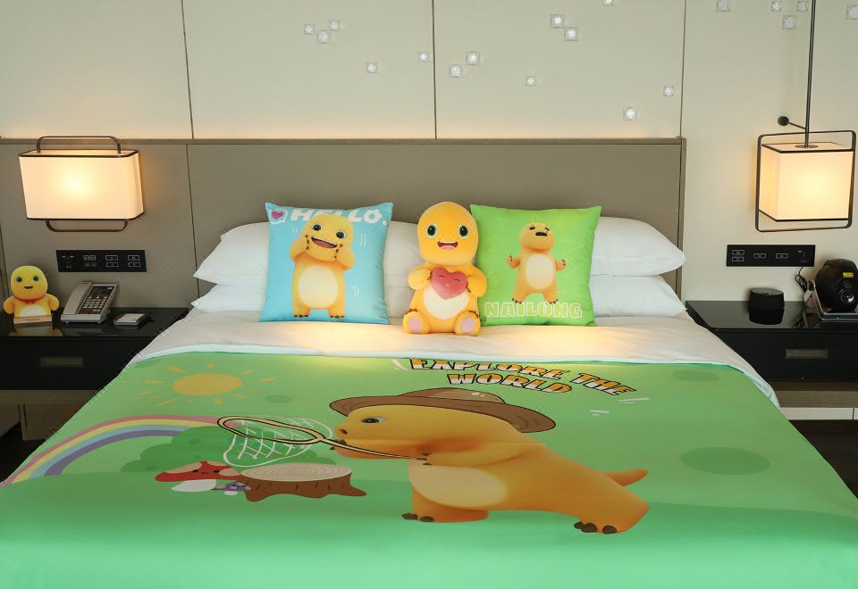 Yancheng Marriott HotelMilk Dragon Theme Family Studio Suite