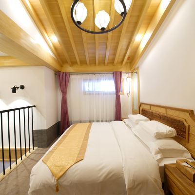 五人複式變形艙·親子家庭複式套房 琵琶老店客棧（大同古城鐘樓店）優惠