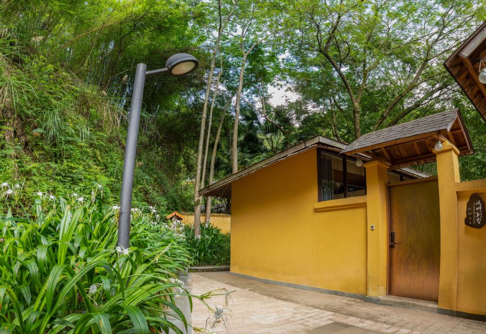 心悦谷池畔别墅-独立庭院-私汤泡池