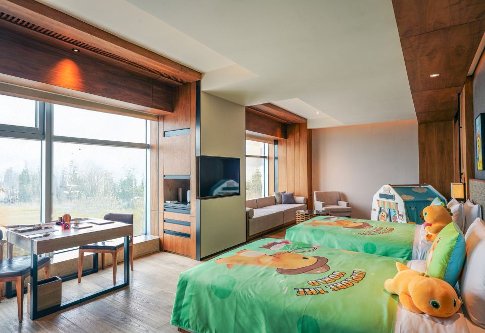 奶龍親子主題雙床房