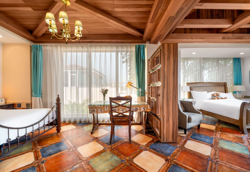 双面豪华海景阳台家庭套房