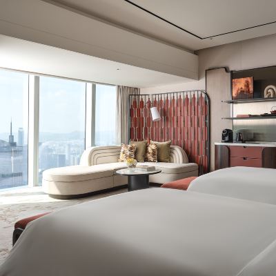 天際城景雙床房 廣州四季酒店優惠