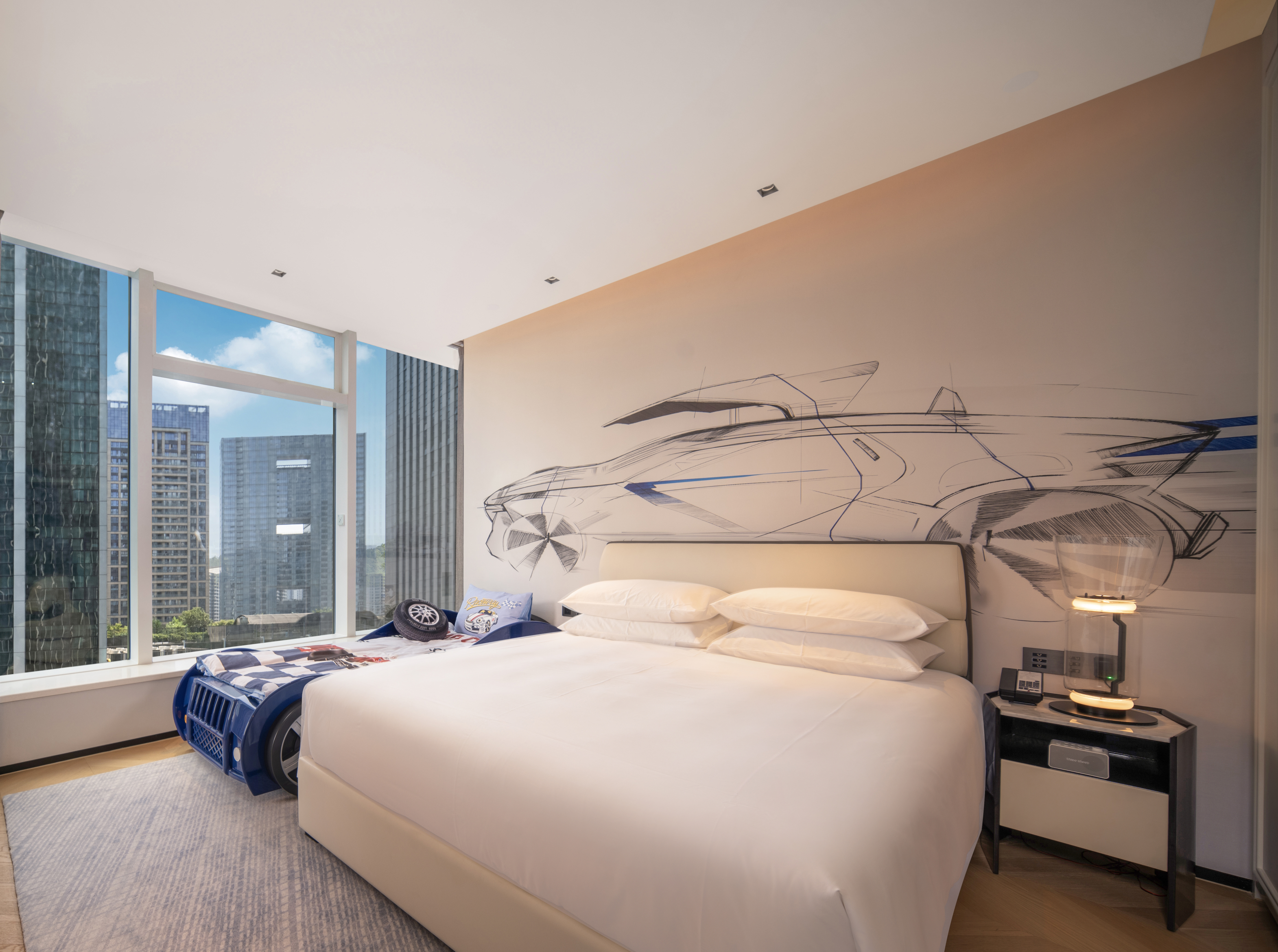 英伦巴士亲子家庭房