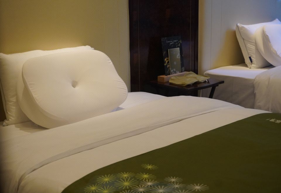 庭院智能按摩双床房