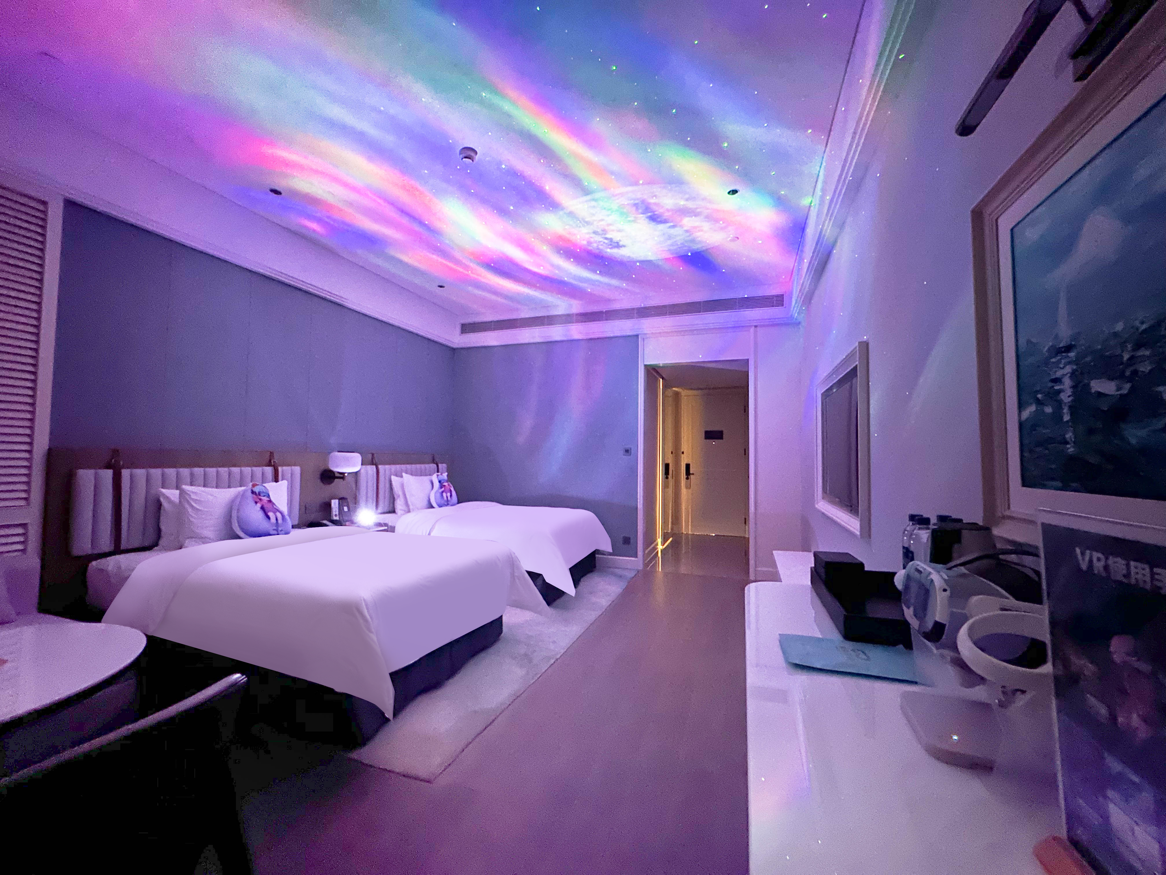 豪华双床房（VR6D影音+3D互动游戏）