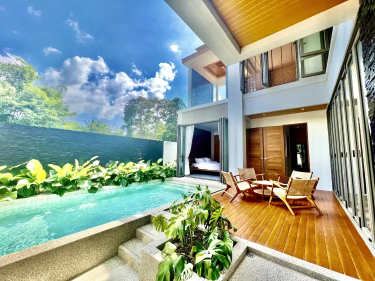 พูลวิลล่าสไตล์ไทย 3 ห้องนอน