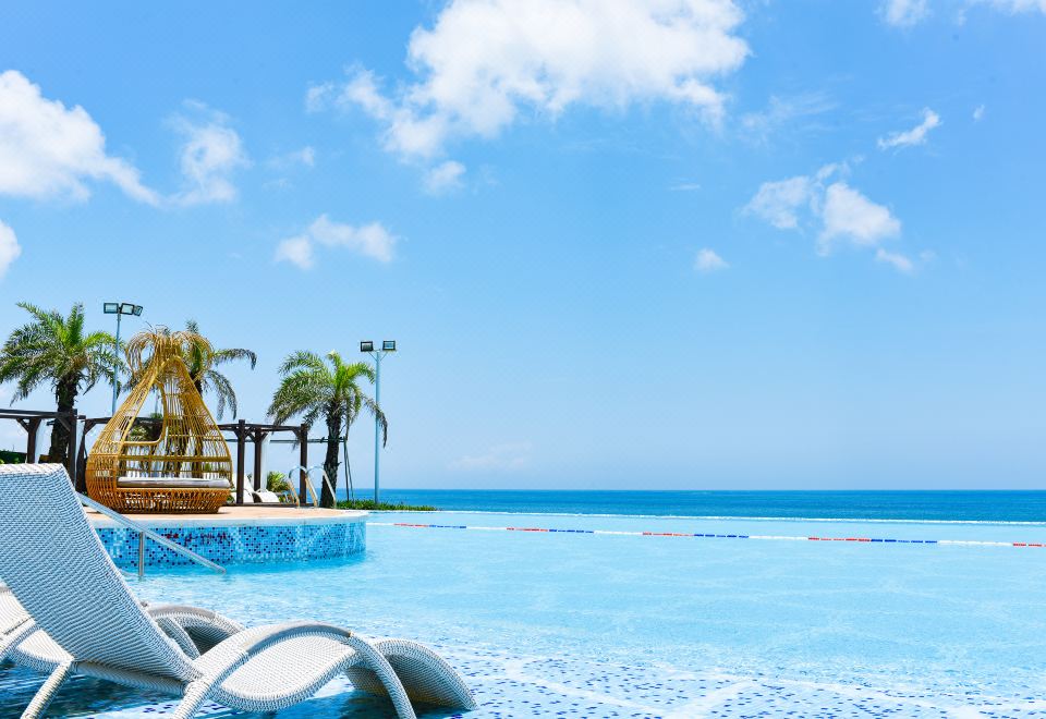 高级海景双床房