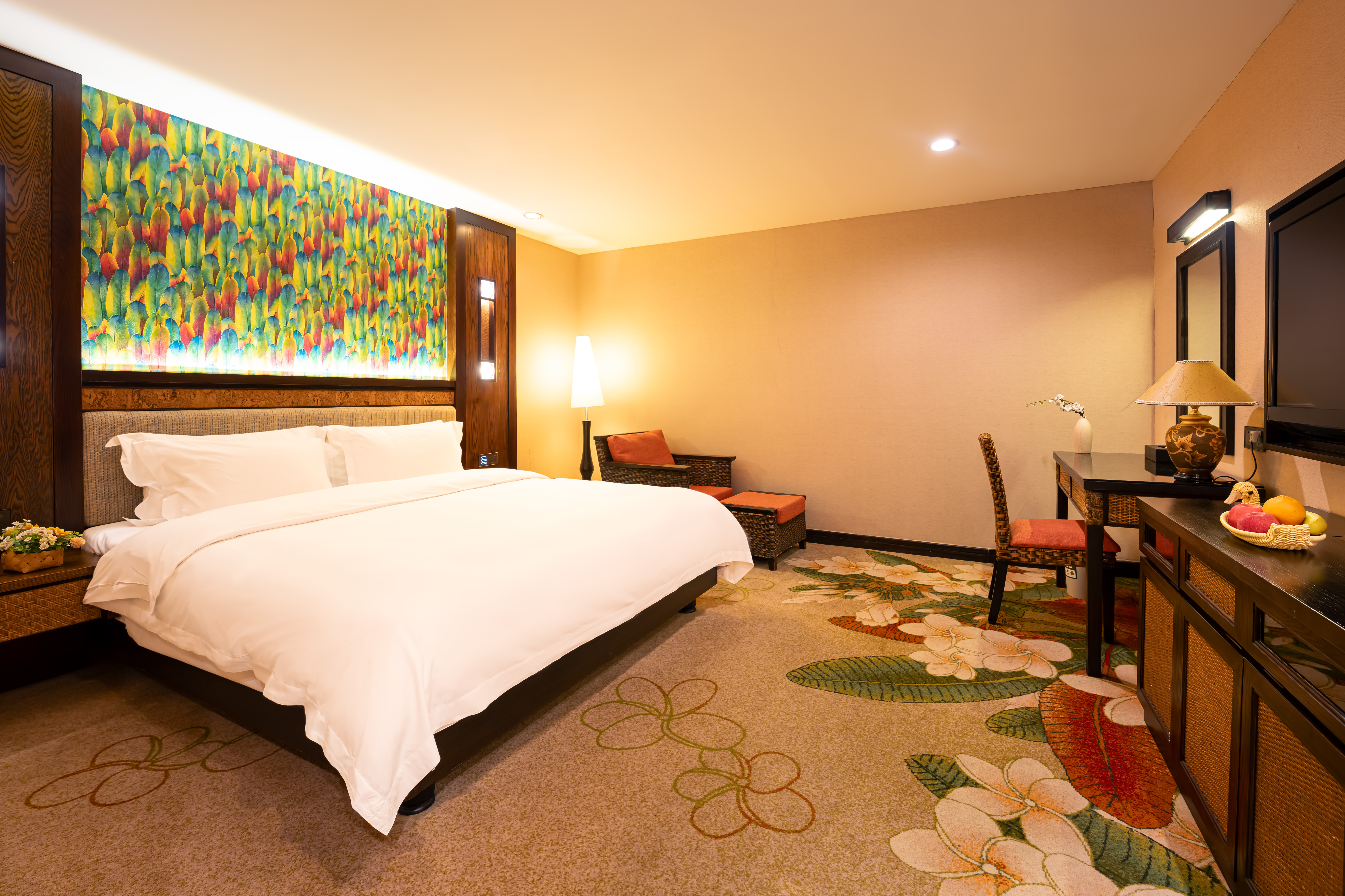 高级大床温泉房（无窗）