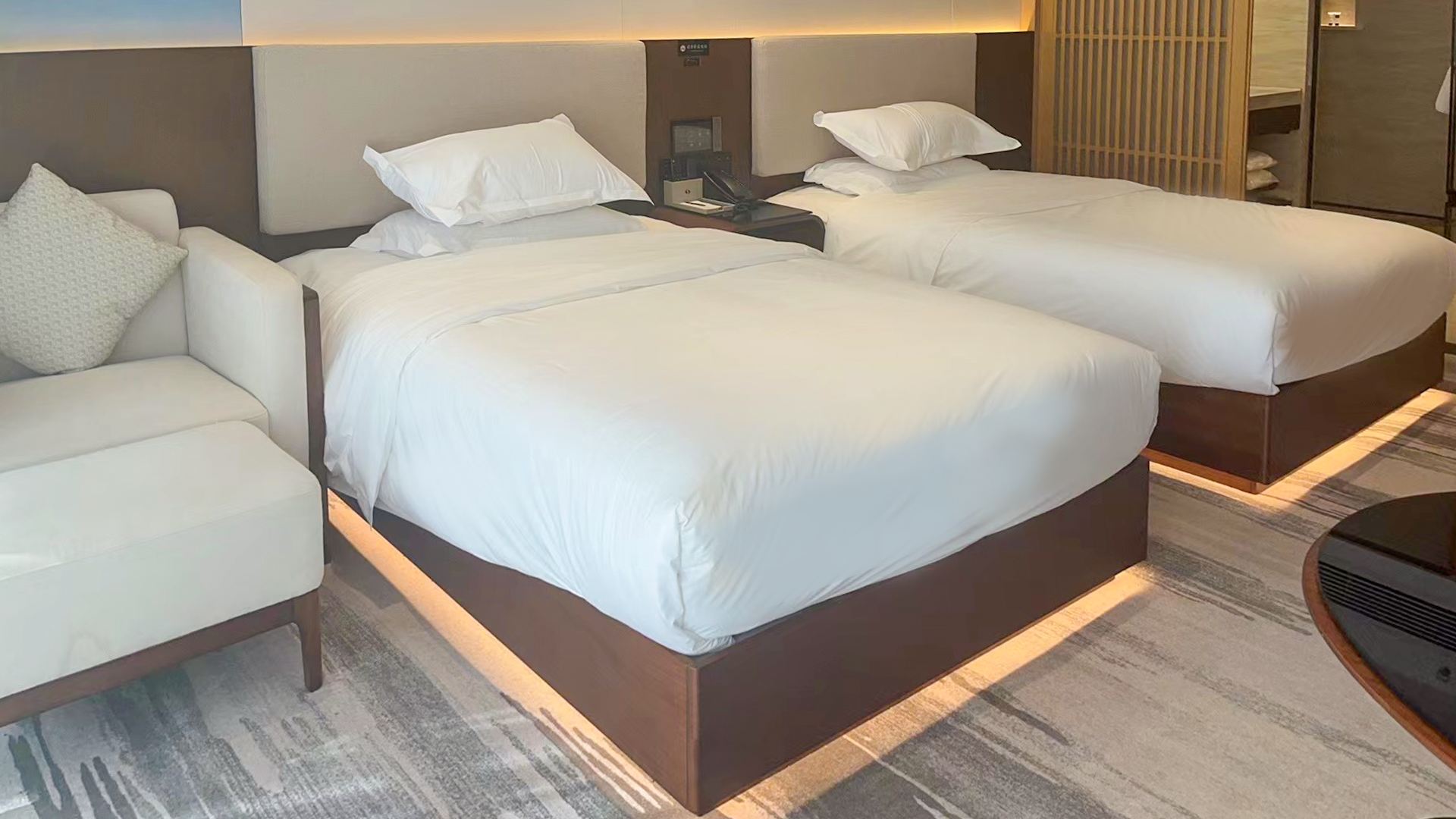 冬日暖阳观景双床房（TOTO衞浴+小度语控+乳胶睡枕）