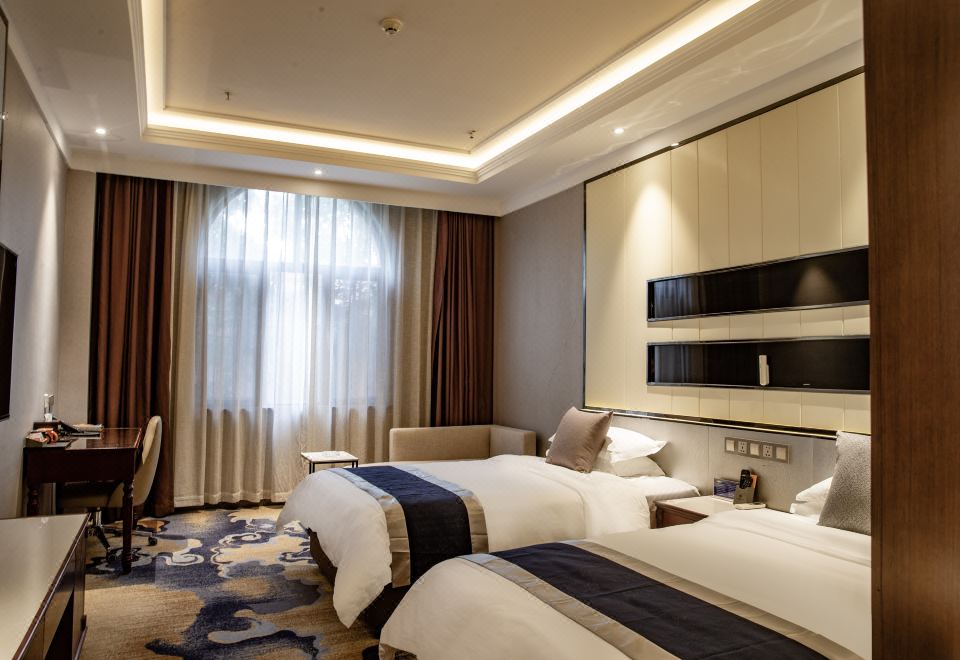 雅緻雙床房丨舒適床品+靜謐空間