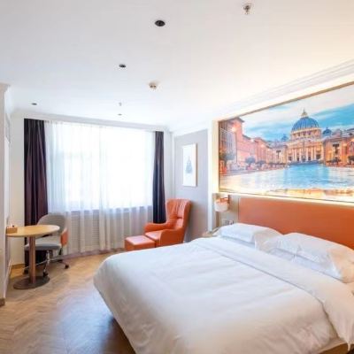 舒適大床房 格林和美商務飯店（濱海國際機場航廈地鐵站店）優惠