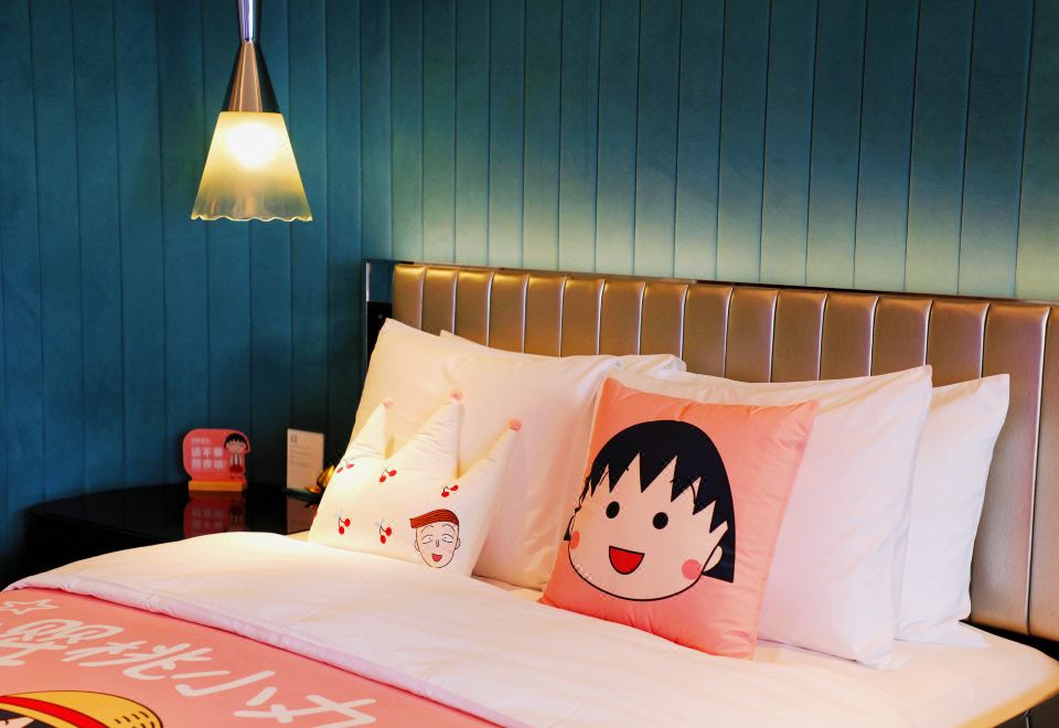 樱桃小丸子亲子主题双床房