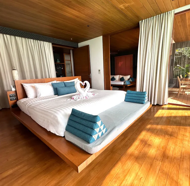 ห้องสวีทวิลลาพร้อมสระว่ายน้ำ