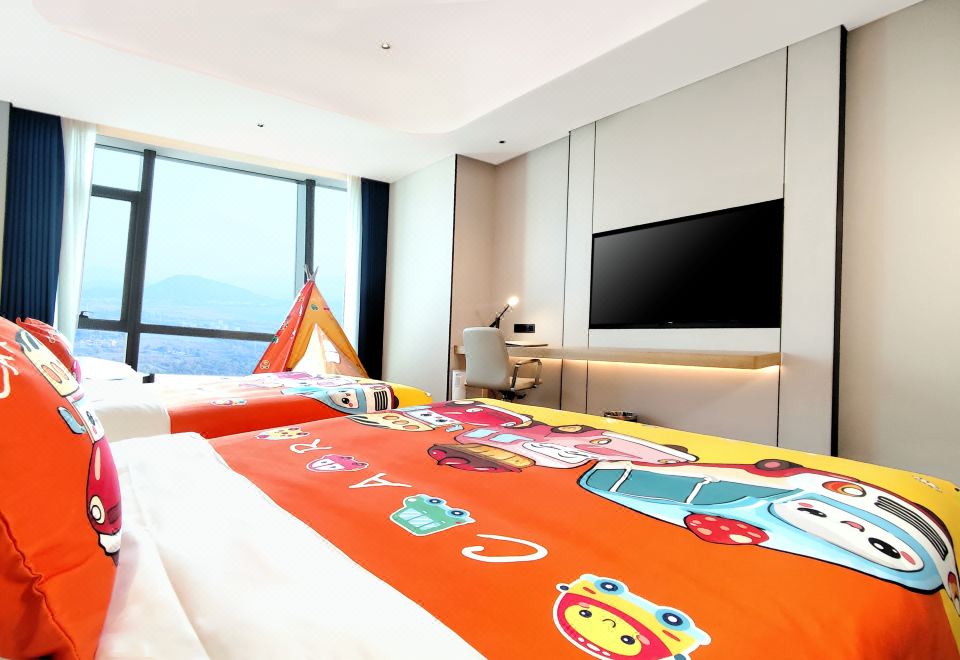 親子雙床房（甜心小汽車）