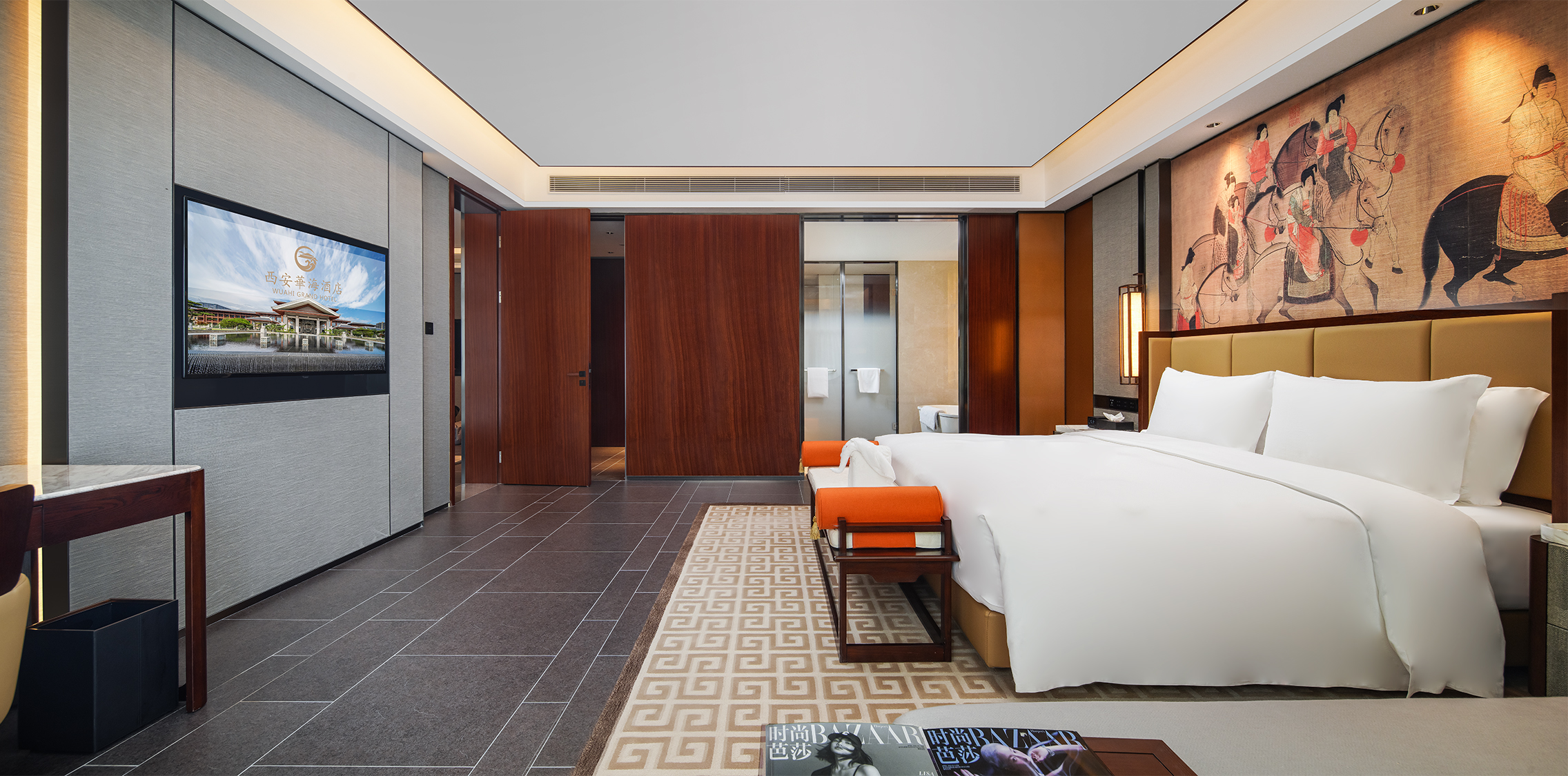 豪华商务景观套房