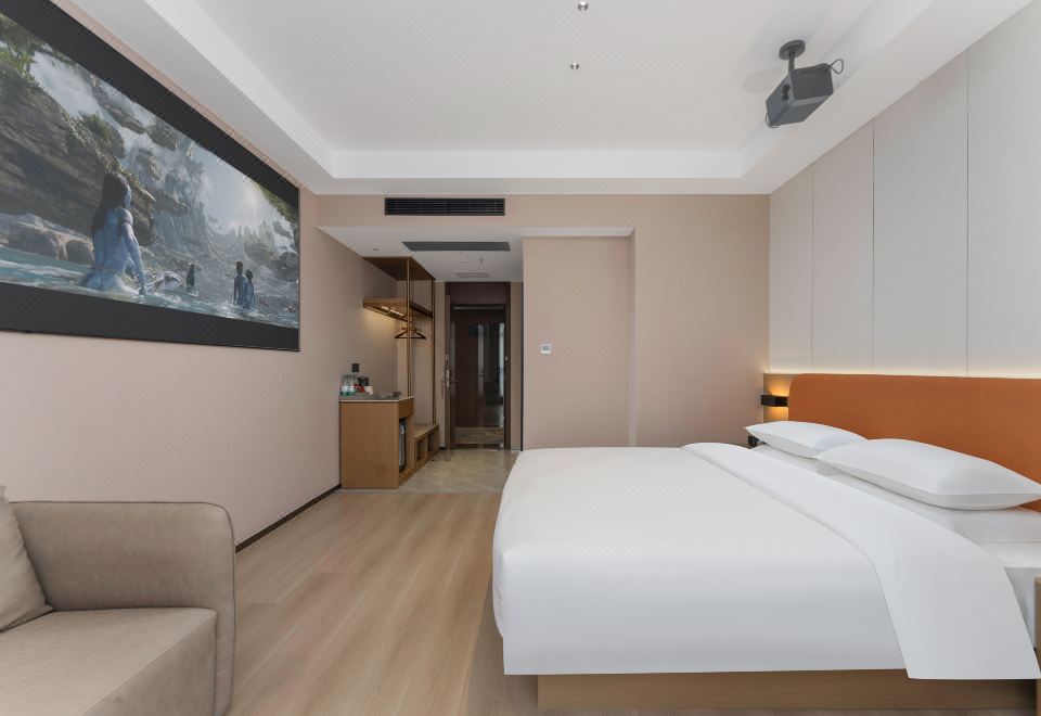 樂享影音大床房（躺平追劇+享投就投+沉浸式觀影）