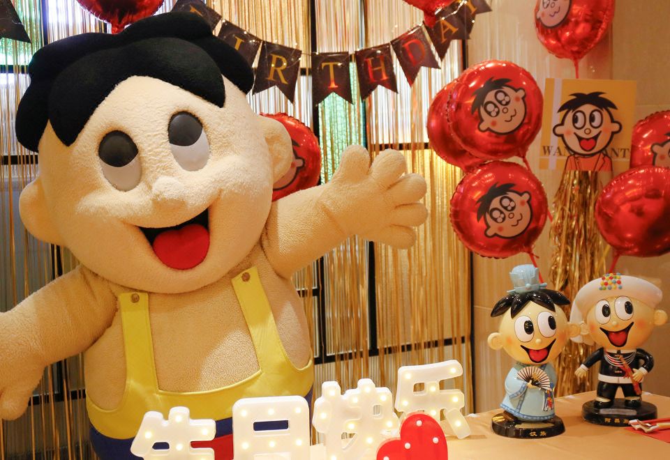 旺仔小馒头亲子主题套房