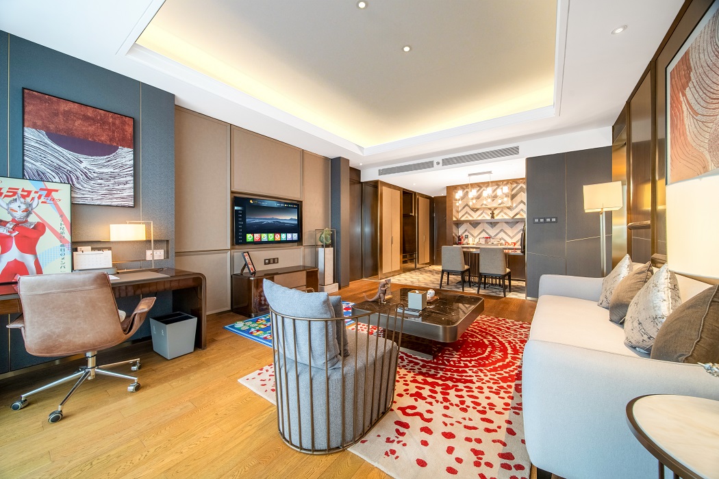 奥特曼亲子主题套房