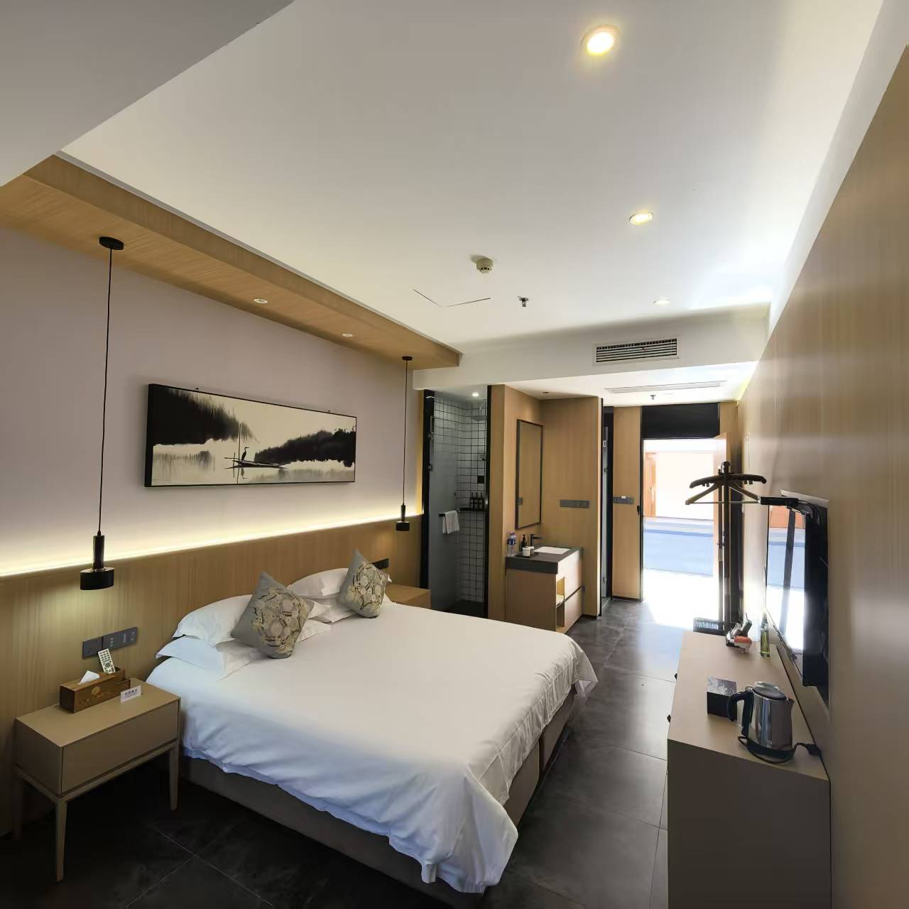 頤居庭院大床房